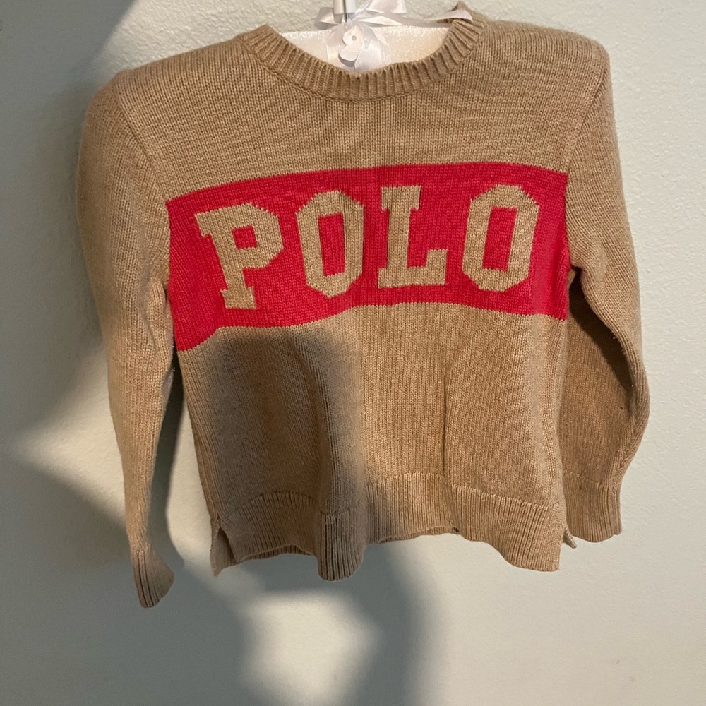 Polo by Ralph Lauren Beige Sweater